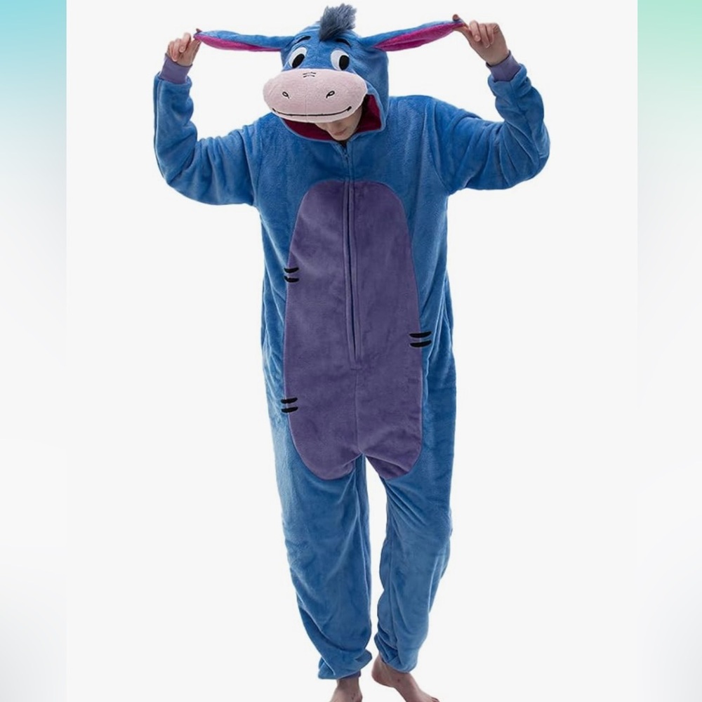 Eeyore Plush Animal Costume/Onsie